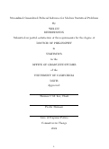 Cover page: Streamlined Generalized Fiducial Inference for Modern Statistical Problems