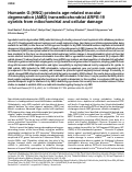 Cover page: Humanin G (HNG) protects age-related macular degeneration (AMD) transmitochondrial ARPE-19 cybrids from mitochondrial and cellular damage.