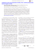 Cover page: Limitations to the room temperature mobility of two- and three-dimensional electron liquids in SrTiO<sub>3</sub>