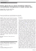 Cover page: Primary gliosarcoma: key clinical and pathologic distinctions from glioblastoma with implications as a unique oncologic entity