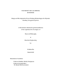 Cover page: Design and Development of Novel Routing Methodologies for Dynamic Roadway Navigation Systems