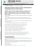 Cover page: Deliberating performance targets workshop: Potential paths for emerging PM2.5 and O3 air sensor progress