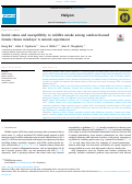 Cover page: Social status and susceptibility to wildfire smoke among outdoor-housed female rhesus monkeys: A natural experiment