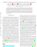 Cover page: Optimality of feedback control for qubit purification under inefficient measurement