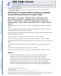 Cover page: MLExchange: A web-based platform enabling exchangeable machine learning workflows for scientific studies.