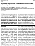 Cover page: Developmental territories created by mutual antagonism between Wingless and Decapentaplegic