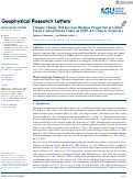 Cover page: Climate Change Will Increase Biomass Proportion of Global Forest Carbon Stocks Under an SSP5–8.5 Climate Trajectory