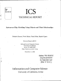 Cover page: System-on-chip modeling using objects and their relationships