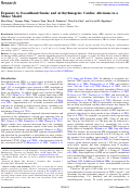 Cover page: Exposure to Secondhand Smoke and Arrhythmogenic Cardiac Alternans in a Mouse Model