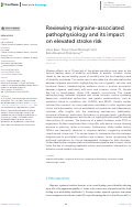 Cover page: Reviewing migraine-associated pathophysiology and its impact on elevated stroke risk.