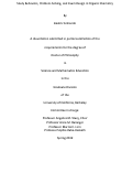 Cover page: Study Behaviors, Problem-Solving, and Exam Design in Organic Chemistry