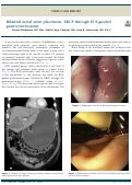 Cover page: Bilateral metal stent placement: ERCP through EUS-guided gastroenterostomy