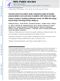 Cover page: Genome-wide association study evaluating single-nucleotide polymorphisms and outcomes in patients with advanced stage serous ovarian or primary peritoneal cancer: An NRG Oncology/Gynecologic Oncology Group study