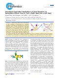 Cover page: Orientation-Dependent Handedness of Chiral Plasmons on Nanosphere Dimers: How to Turn a Right Hand into a Left Hand