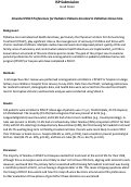 Cover page: Parental polst preferences for pediatric patients enrolled in palliative home care