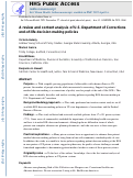 Cover page: A review and content analysis of U.S. Department of Corrections end-of-life decision making policies