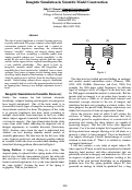 Cover page: Imagistic Simulation in Scientific Model Construction