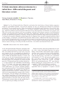 Cover page: Colonic mucinous adenocarcinoma in a tufted deer: differential diagnosis and literature review.