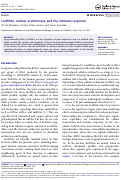 Cover page of LncRNAs, nuclear architecture and the immune response