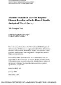 Cover page: TravInfo Evaluation: Traveler Response Element Broad Area Study: Phase 2 Results Analysis of Wave-2 Survey