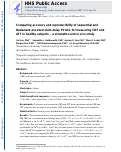 Cover page: Comparing accuracy and reproducibility of sequential and Hadamard‐encoded multidelay pseudocontinuous arterial spin labeling for measuring cerebral blood flow and arterial transit time in healthy subjects: A simulation and in vivo study