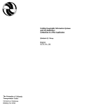 Cover page: Linking Geographic Information Systems and Trip Reduction: Limitations in a Pilot Application