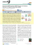 Cover page: Novel Anti-CRISPR-Assisted CRISPR Biosensor for Exclusive Detection of Single-Stranded DNA (ssDNA).