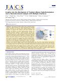 Cover page: Insights into the Mechanism of Tandem Alkene Hydroformylation over a Nanostructured Catalyst with Multiple Interfaces