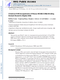 Cover page: Chemical shift assignments of mouse HOXD13 DNA binding domain bound to duplex DNA