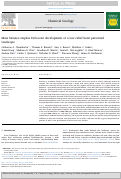 Cover page: Mass balance implies Holocene development of a low-relief karst patterned landscape