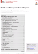 Cover page: The CD8+ T Cell Noncytotoxic Antiviral Responses