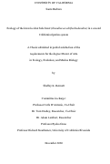 Cover page: Ecology of the invasive shot hole borer (Euwallacea whitfordiodendrus) in a coastal California riparian system