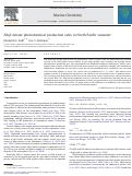 Cover page: Alkyl nitrate photochemical production rates in North Pacific seawater