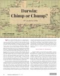 Cover page: Darwin: Chimp or Chump?