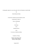 Cover page: An idiographic approach to assess the negative effects of Instagram on mental health