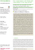 Cover page: Does conspicuousness scale linearly with colour distance? A test using reef fish