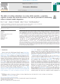 Cover page: The effect of college attendance on young adult cigarette, e-cigarette, cigarillo, hookah and smokeless tobacco use and its potential for addressing tobacco-related health disparities