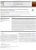 Cover page: Stimulation of N2O emission by conservation tillage management in agricultural lands: A meta-analysis