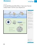 Cover page: A Small-Molecule Wnt Mimic Improves Human Limbal Stem Cell Ex&nbsp;Vivo Expansion.