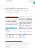 Cover page: Emerging Trends in Cardiovascular Flow Visualization: Consensus Statement from an International Forum on Cardiovascular Fluid Mechanics