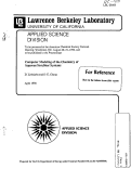 Cover page: Computer Modeling of the Chemistry of Aqueous Scrubber Systems