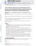 Cover page: Risk of cardiovascular disease associated with exposure to abacavir among individuals with HIV: A systematic review and meta-analyses of results from 17 epidemiologic studies