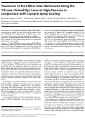 Cover page: Treatment of Varicose and Telangiectatic Leg Veins: Double‐Blind Prospective Comparative Trial Between Aethoxyskerol and Sotradecol