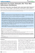 Cover page: Risk Factors for Ocular Chlamydia after Three Mass Azithromycin Distributions