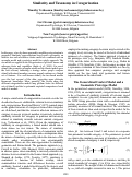 Cover page: Similarity and Taxonomy in Categorization