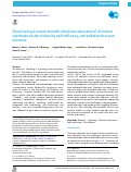 Cover page: Does being a coach benefit clinician-educators? A mixed methods study of faculty self-efficacy, job satisfaction and burnout