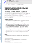 Cover page: Encephalitozoon cuniculi and Vittaforma corneae (Phylum Microsporidia) inhibit staurosporine-induced apoptosis in human THP-1 macrophages in vitro