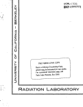 Cover page: Phosphorus and Photosynthesis I. Differences in the Light and Dark Incorporation of Radiophosphate