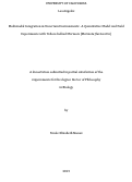 Cover page: Multimodal Integration in Uncertain Environments: A Quantitative Model and Field Experiments with Yellow-bellied Marmots (Marmota flaviventris)