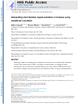 Cover page: Interpreting short tandem repeat variations in humans using mutational constraint